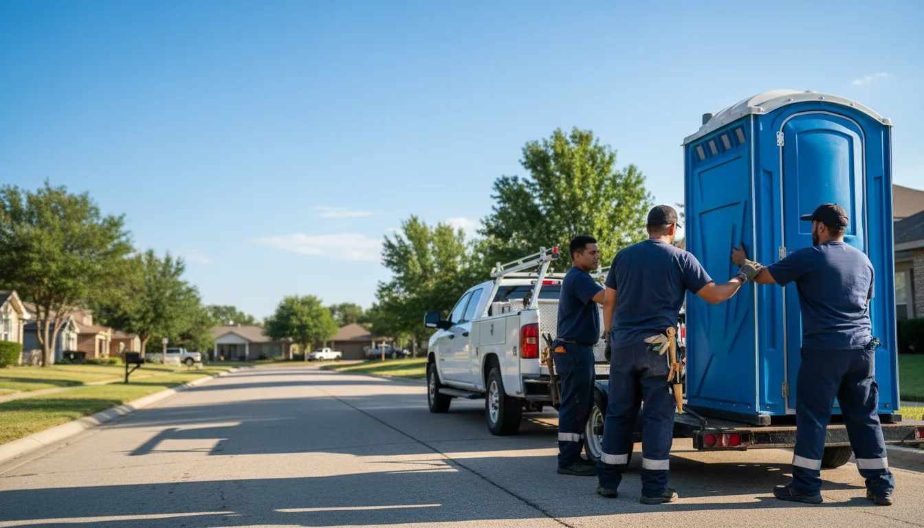 Portable Toilet Rental in Cost, TX near me